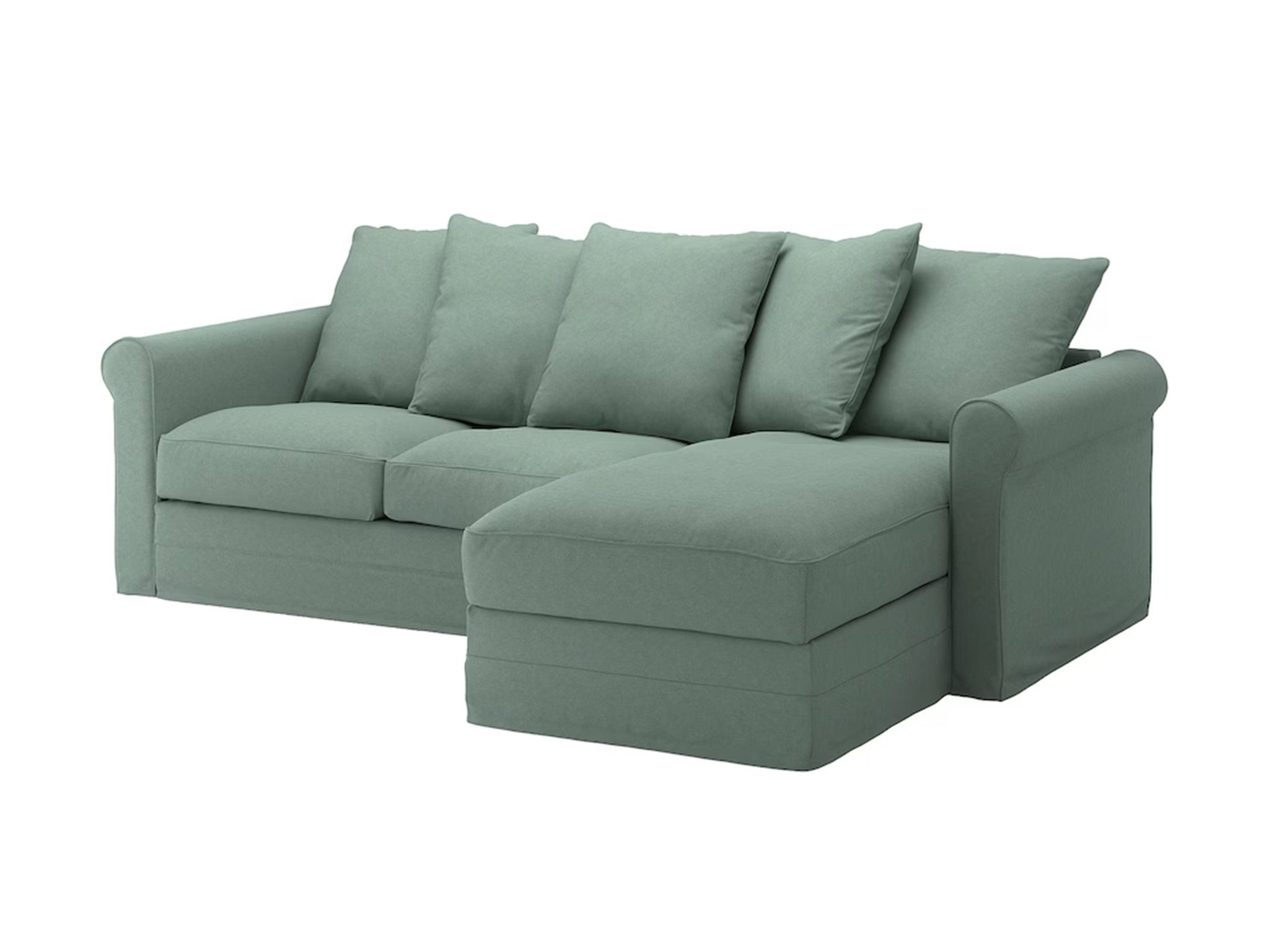 Three seat sofa store with chaise